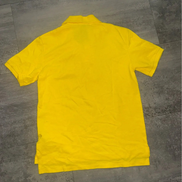 NEW Polo Ralph Lauren Kids Yellow Polo shirt size L - Picture 6 of 9